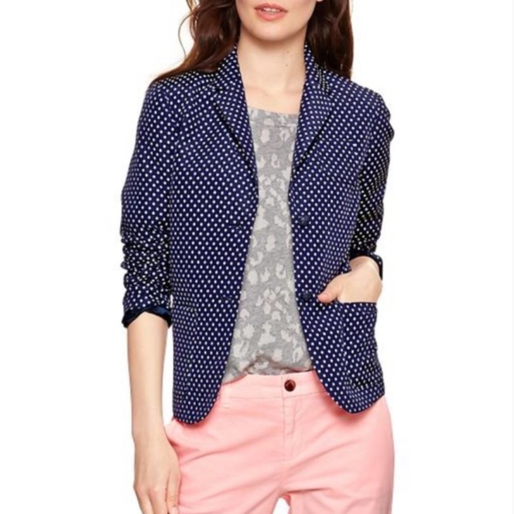 The Academy Blazer in Polka Dot